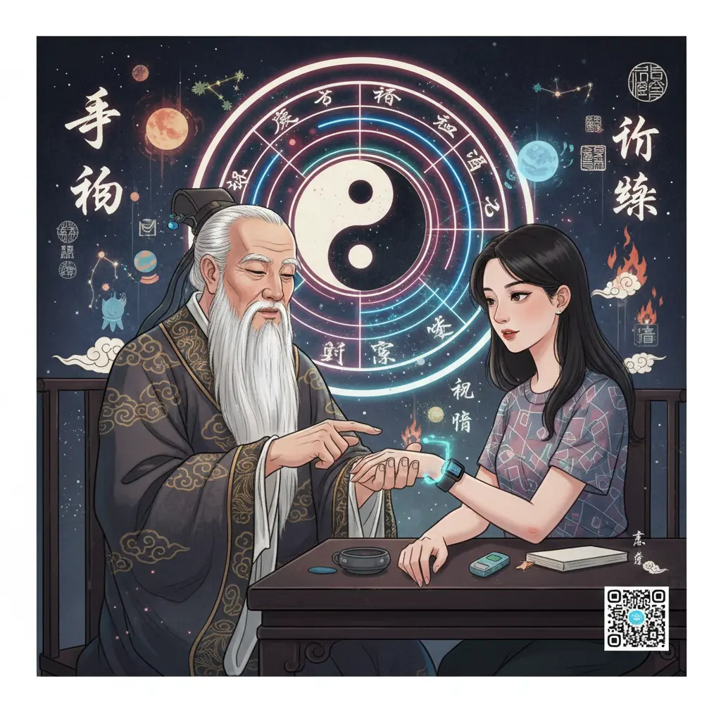 算命師傅 - 手相學