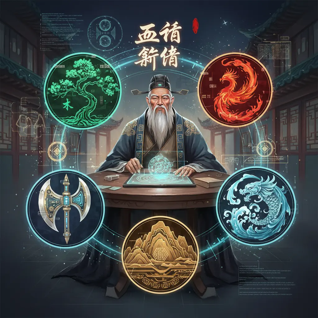 算命師傅 - 五行