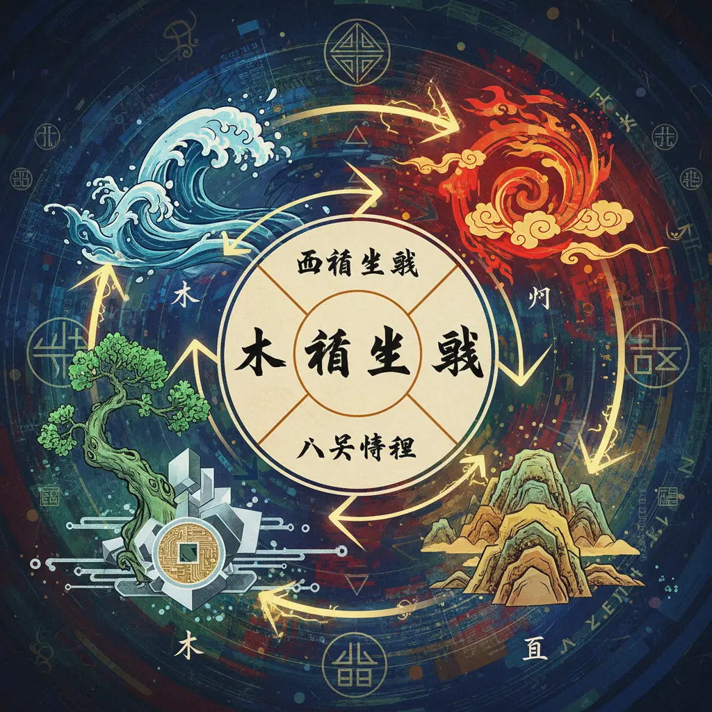 八字命理 - 五行生剋
