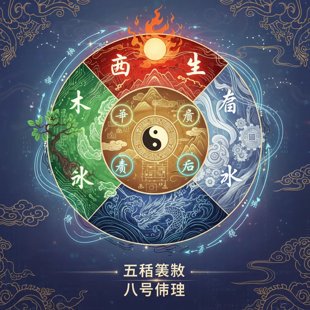 八字命理 - 五行結構