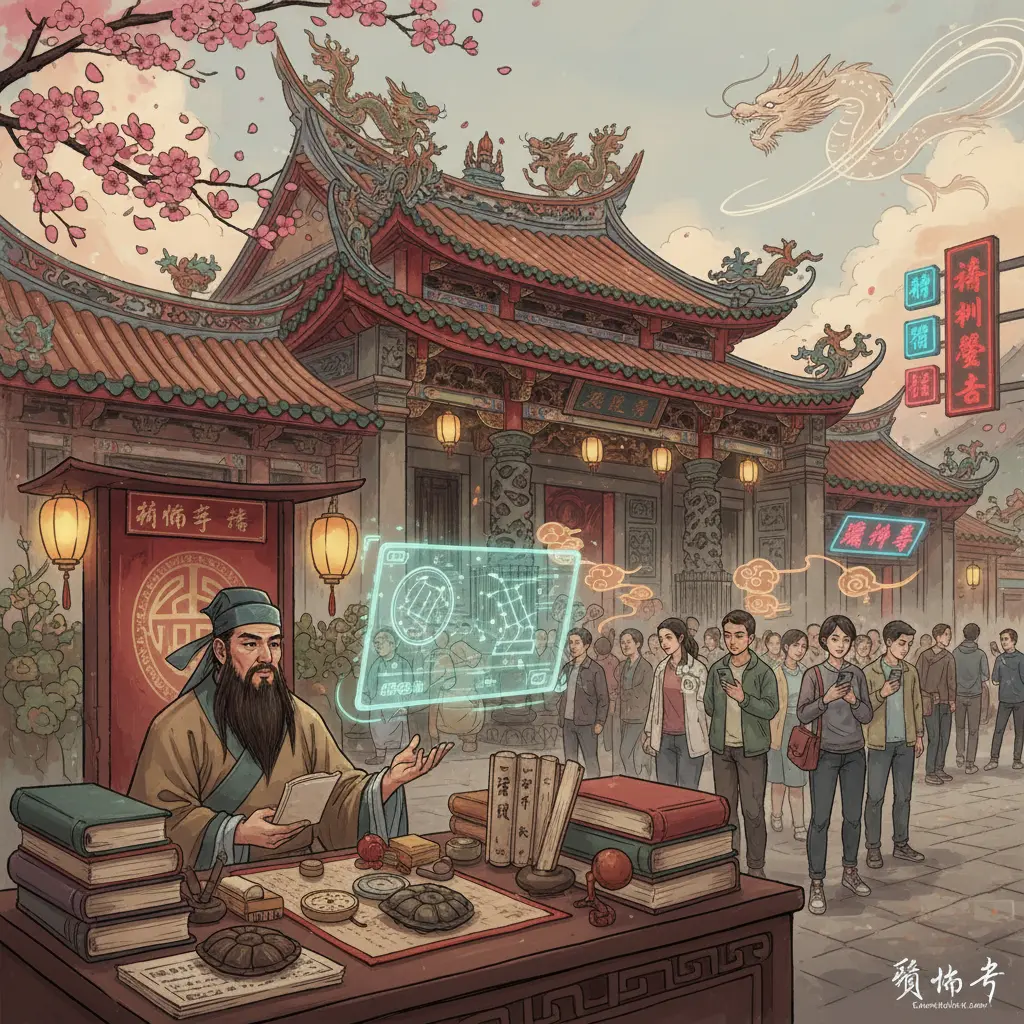 算命師 - 龍山寺