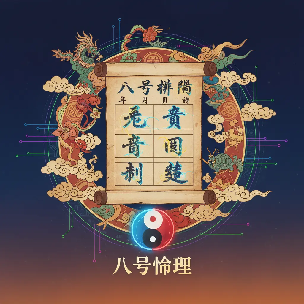 八字命理 - 八字排盤